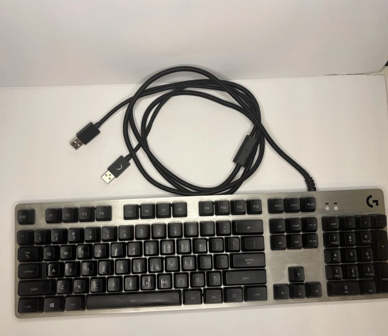 Logitech G413 Silver Mechanical Illuminated Wired USB Keyboard MN: YU0032