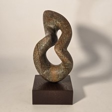 Abstrakte Steinskulptur - Organische Form - Moderne Kunst - Unikat