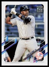 2021 Topps Update Chris Gittens #US166 BASEBALL CARD Rookie New York Yankees RC. rookie card picture