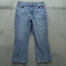 American Eagle Jeans Women's Size 18R High-Rise Bootcut 30" Inseam Distressed