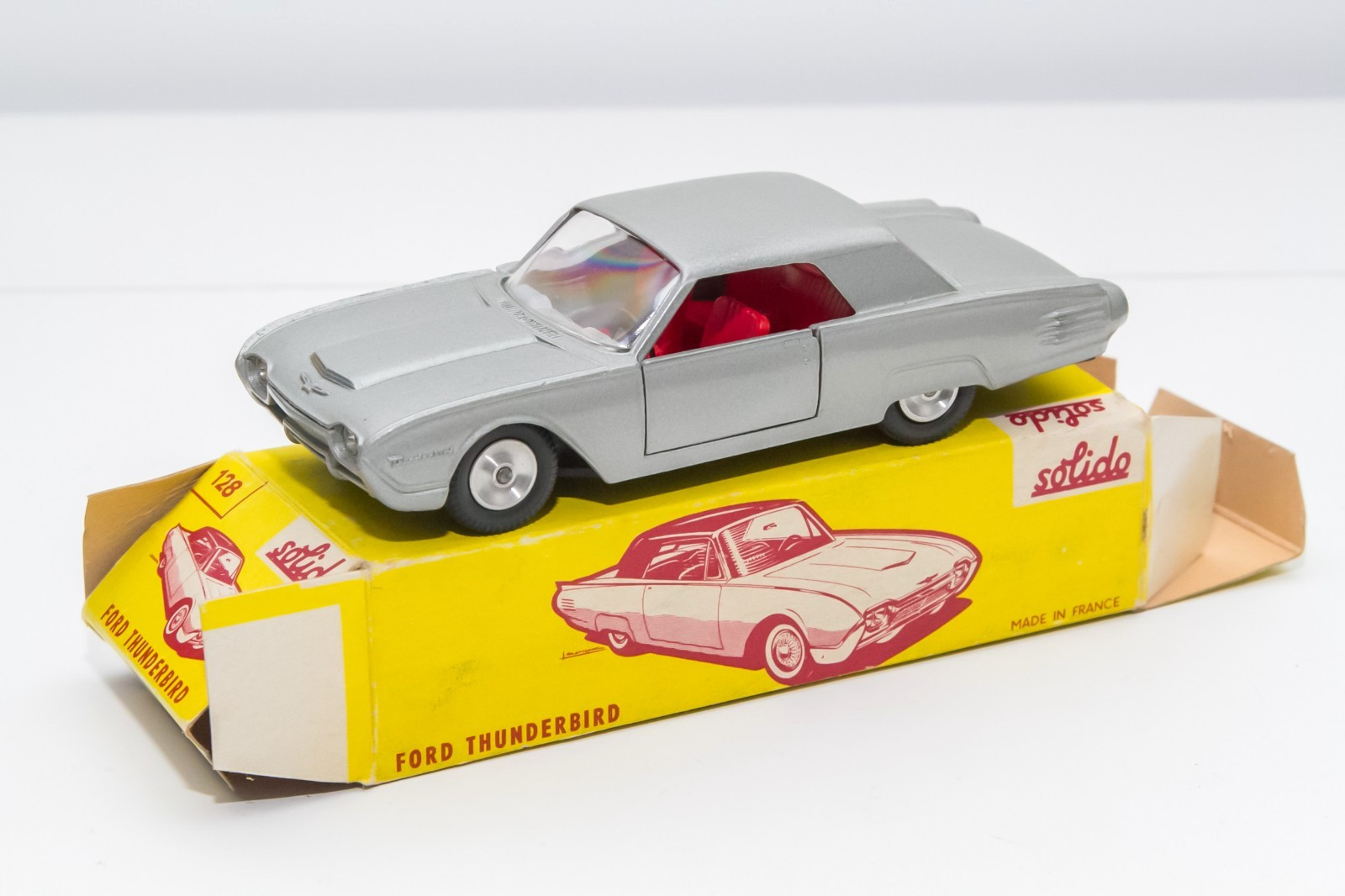 Dalia Solido Ford Thunderbird – Miniature De Collection 1/43, Voiture Ancienne En Métal Moulé