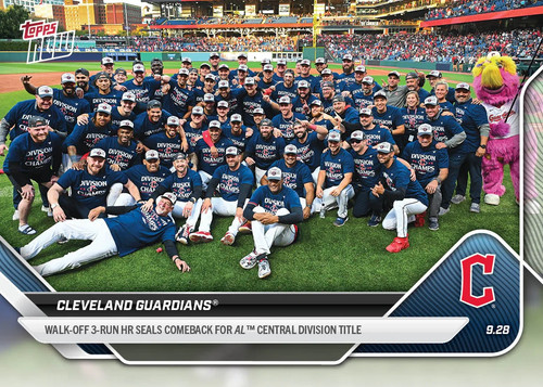 2025 Topps Now 795 CLEVELAND GUARDIANS®