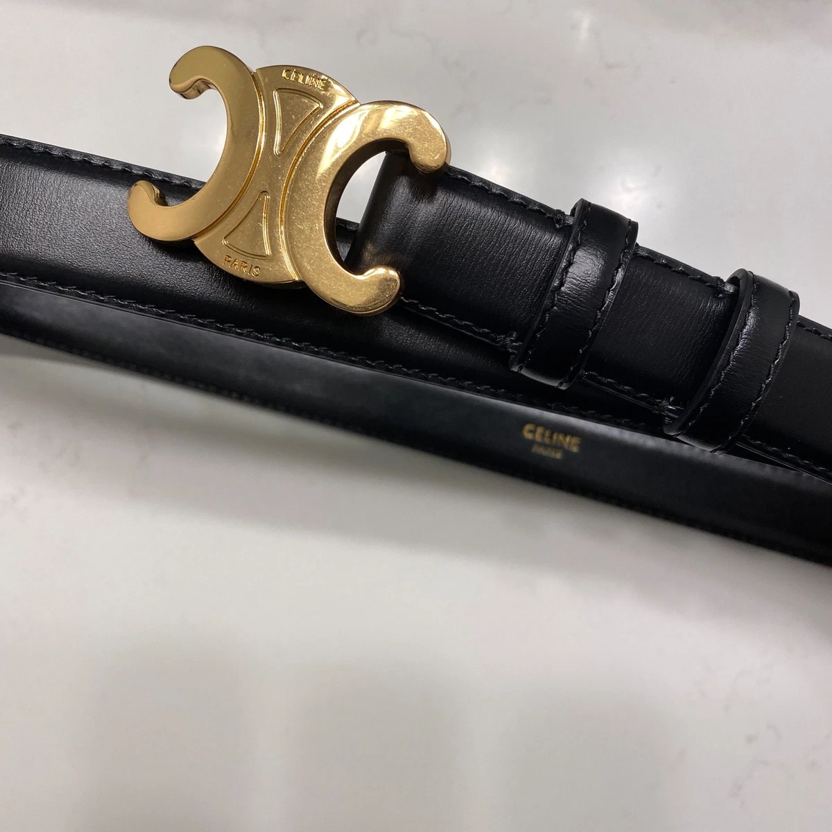 CELINE Black Belts for Women for sale - eBay
