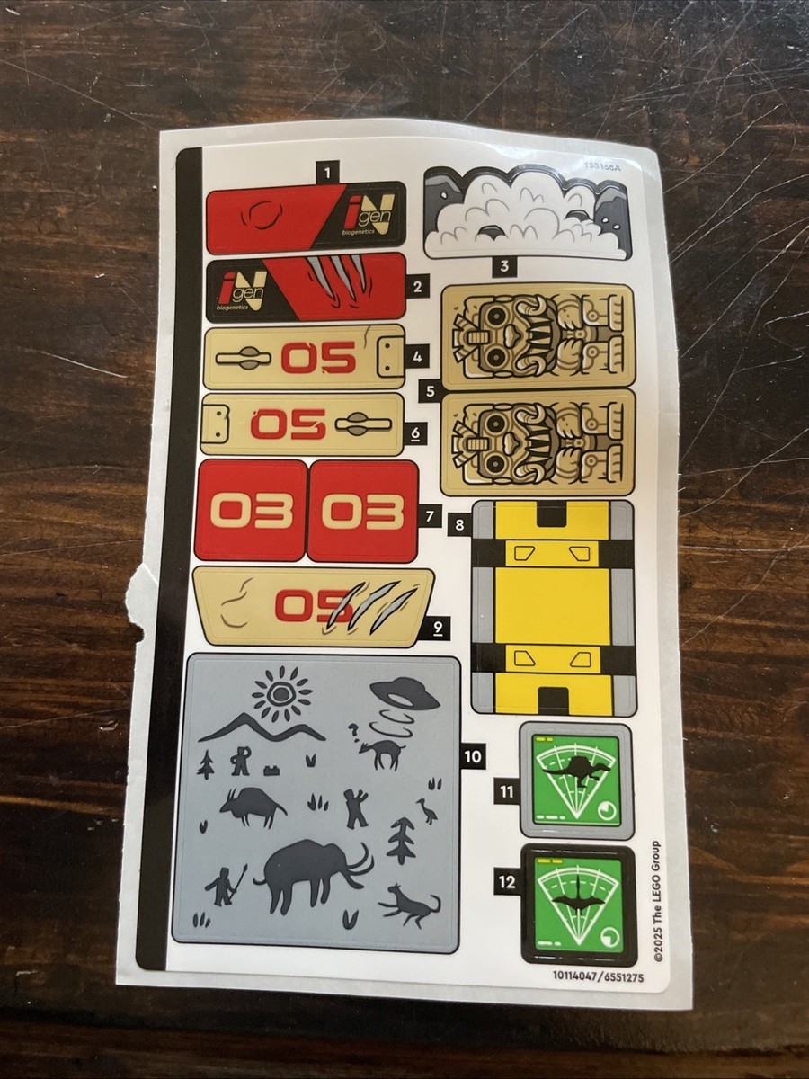 LEGO Jurassic World 76976 Spinosaurus & Quetzalcoatlus Air Mission