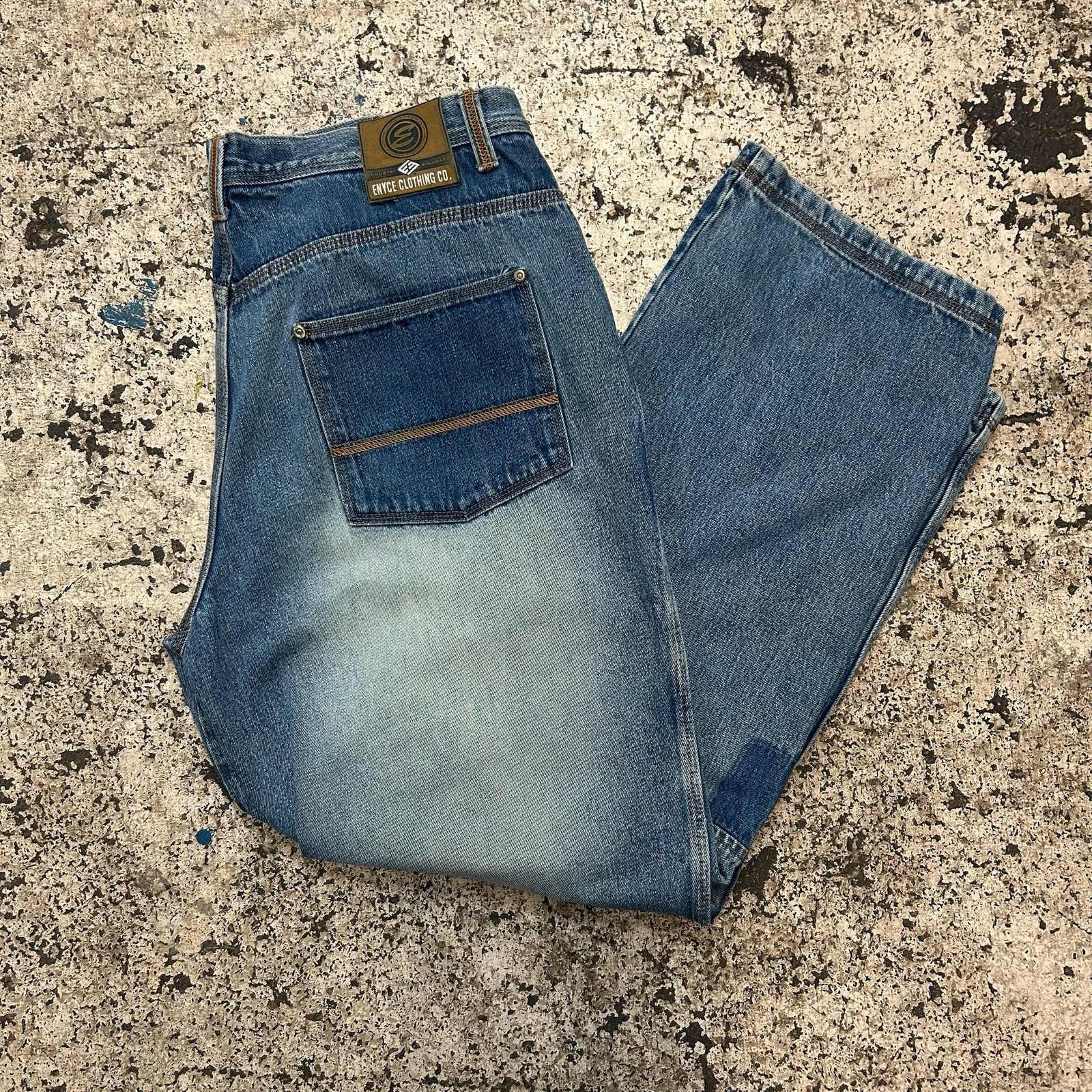 Y2K Enyce Patchwork Jeans - image 2