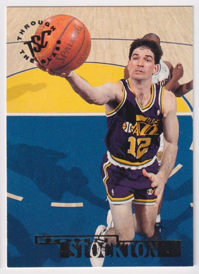 #ad 1994 95 Topps Tsc John Stockton Utah Jazz #43 $1.75