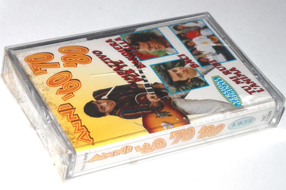 Anni '60 '70 '80 Versioni Originali (Cassette Tape) Italian Pop Rock NEW SEALED - Image 3 of 4