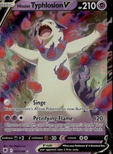 Pokemon Hisuian Typhlosion V 053/189 Astral Radiance Holofoil NM Shin Nagasawa