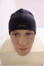 Dolce & Gabbana D&G Beanie Hat Unisex One Size Vintage Wool