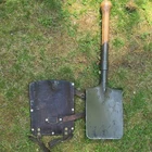 Swiss Army Military Entrenching Tool WW2 Leather Sheath Shovel 1941 SATTLER