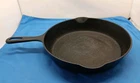 Griswold #7 Small Block Logo Cast Iron Skillet 10 1/2" Wide 2 1/2" Deep