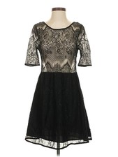 Minkpink Women Black Cocktail Dress S