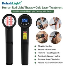 Red Light Laser Therapy 5W/5000mW Low Level Soft Tissue Care Chronic Pain Relief
