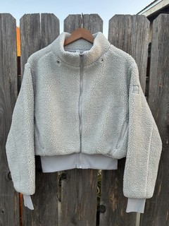 ALO Yoga Womens Foxy Sherpa Jacket Fleece Size Small