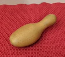 Vintage Wood Wooden Darning Egg Foot-Form Sewing Accessory