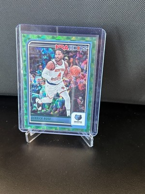 2023-24 Panini NBA Hoops Derrick Rose Hyper Green /25