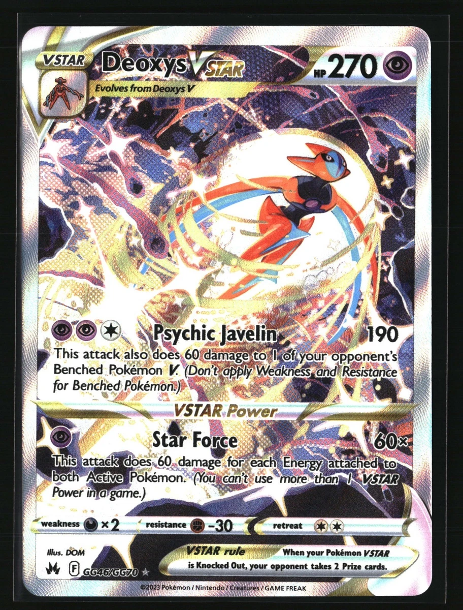 Deoxys VSTAR Pokémon TCG Cards for sale | eBay