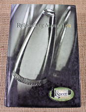 Speer Bullets Reloading Manual #14 Book Reference Hardcover