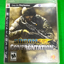Sony SOCOM: U.S. Navy SEALs Confrontation (M) for PS3 w/ Case & Manual