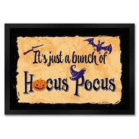 FußMatte In 35X50 Cm Mit Halloween Motiv Und Spruch - It's Just A Bunch Of