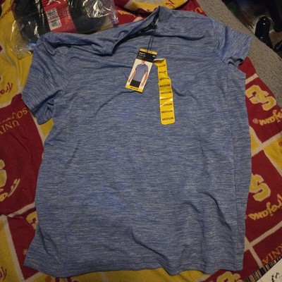Gap Fit Mens Active True Blue Medium WickingTee