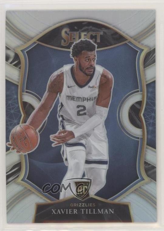 2020-21 Panini Select Concourse Silver Prizm Xavier Tillman #95 0o6v