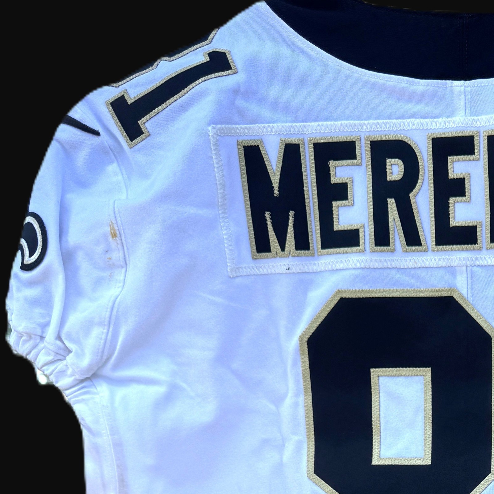 Cameron Meredith GAME WORN💪10/21/18 PHOTO MATCHED📸 New Orleans Saints ⚜️Jersey view 14