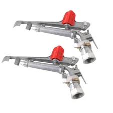 1.5" Agriculture Farm Irrigation Sprinkler Lawn Sprinkler Irrigation Spray Gu...