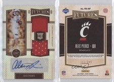 2022 Panini Legacy Futures Silver /249 Alec Pierce RPA Rookie Dual Patch Auto RC