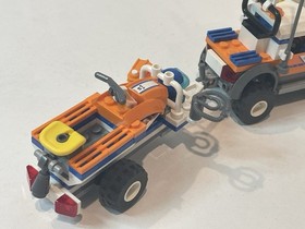 Lego City 7737 Coast Guard 4WD Jet Scooter Complete Minifigure Manual