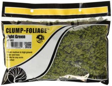 NEW Woodland Train Scenery Clump Foliage Light Green Bag FC682