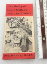 the hobby of scale model railroading M.R.I.A