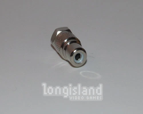 Atari RF Coaxial Female Adapter RCA to RG6 Video - Colecovision Intellivision - Image 2 of 4