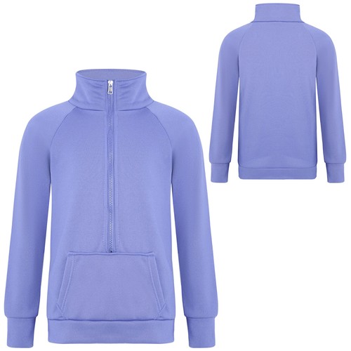 Girls T-shirts Walking Tops Workout Sweatshirts Solid Color Sportswear Travel - Picture 4 of 83