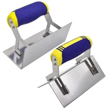 Concrete Tools Set Stainless Steel Corner Trowel 2 PC (Inside & Outside) Drywall