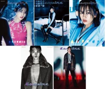 ESQUIRE Korea 2023 September 2023 IVE AN YUJIN, KANG MIN HYUK,TWICE JIHYO