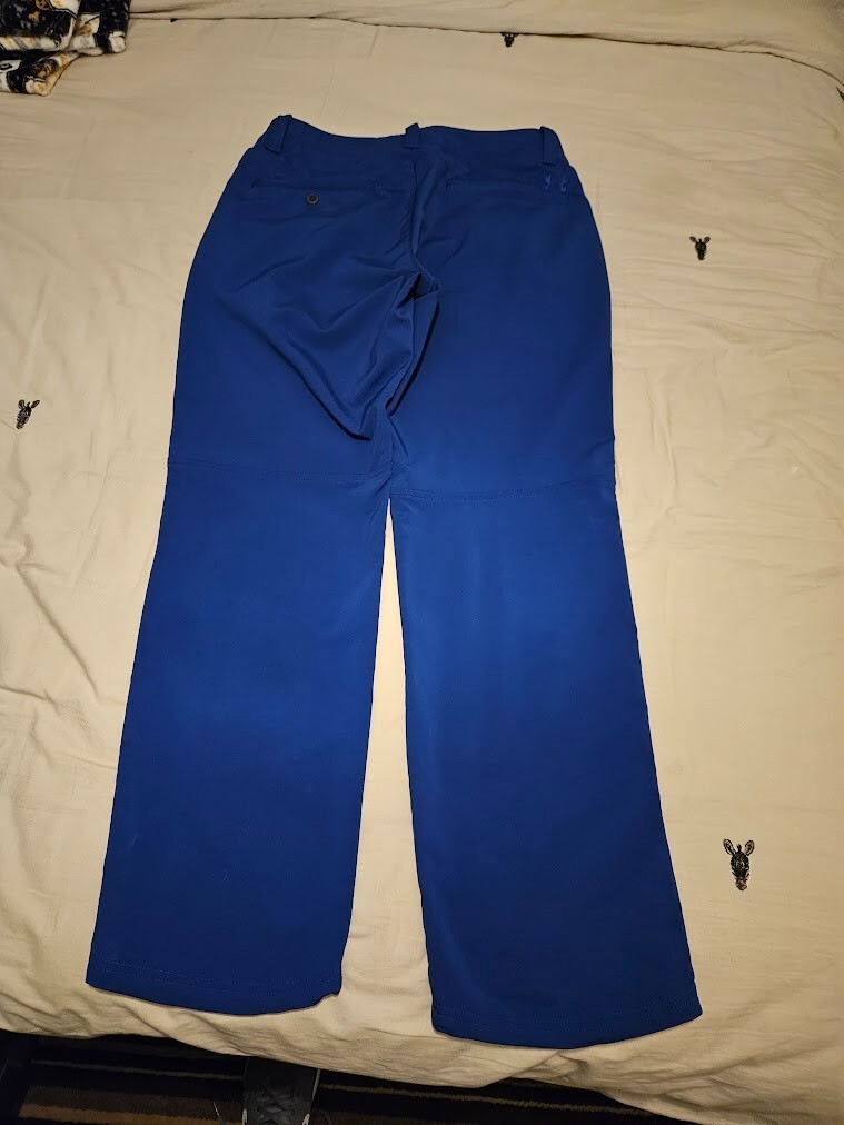 UNDER ARMOUR GOLF TROUSERS, BLUE, MEDIUM, COLD GEAR..32X30 eBay