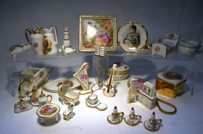 LIMOGES PUPPENHAUS MINIATURAUSWAHL     