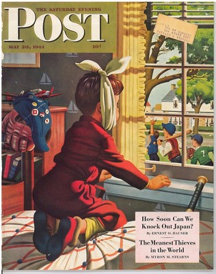 The Saturday Evening Post May 20 1944 Stanley Ekman Birthday Gift 