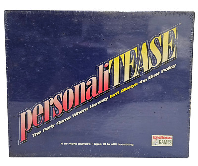 Vintage The Party Game PersonaliTease Endless Games 1998 NEW