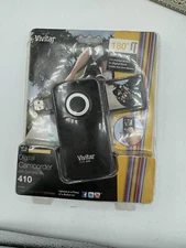 SEALED Vivitar DVR410 Digital Video Recorder & Camera Black 410 Brand New