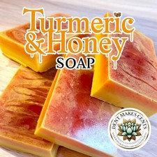 Turmeric Soap Brightening, Natural , Acne Treatment, Dark Spot Remover - 2 PACK