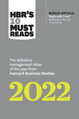 HBR's 10 Must Reads 2022: The Definitive Management Ide - Paperback / softback N