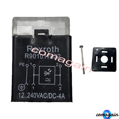 5 Bobines électrovanne Rexroth R901017022 12-240V AC/DC - Connecteur Enfichable - Lot De 5