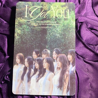 TWICE Forest Beauty Celeb K-pop Girl Photo Card Group I Got You