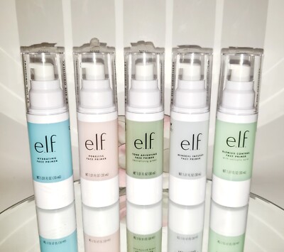 Elf E.l.f. Face Primer Makeup Foundation Base 1oz YOU CHOOSE