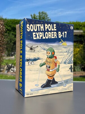 Vintage ORIGINAL Tin Toy SOUTH POLE EXPLORER B-17 BRAND NEW | eBay UK