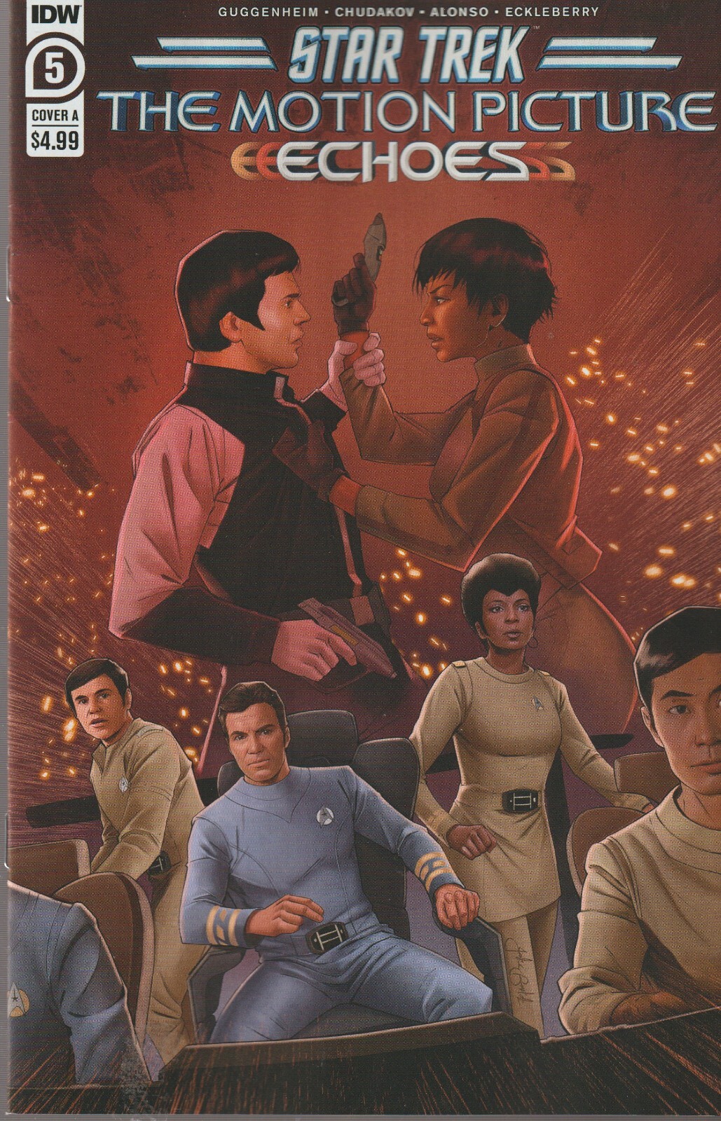 IDW COMICS STAR TREK MOTION PICTURE ECHOES #5 SEPTEMBER 2023 1ST PRINT NM
