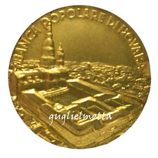 BANCA POPOLARE DI NOVARA 1971 PRIMO CENTENARIO MEDAGLIA S.JOHNSON