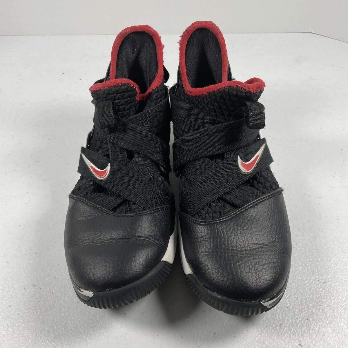 Nike LeBron Soldier 12 SFG Shoes Mens Size 7 Basketball WTNS AA1352-001 Size 4 (GS) - Nike LeBron Soldier 12 Low Bred - AA1352-001  main image 2